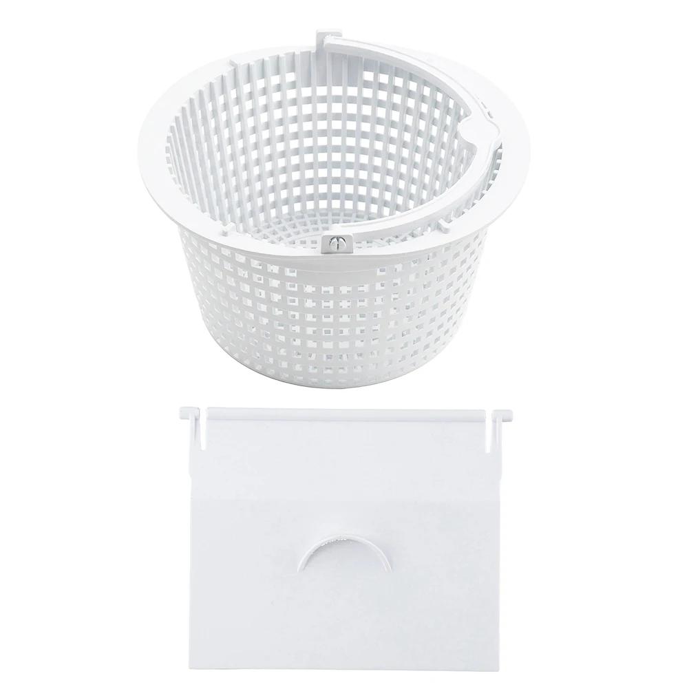 

2/4Pcs Pool Skimmer Weir Door & Basket Set For Hayward SPX1091C SP1091LX SP1091LXWM Pool Cleaning Accessories