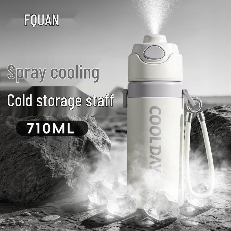 Fu Quan 316L Stainless Steel Spray Insulated Water Bottle