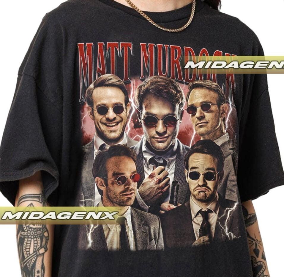 Limited Matt Murdock Daredevil Vintage Gift For Women and Man Unisex T-Shirt XXXL