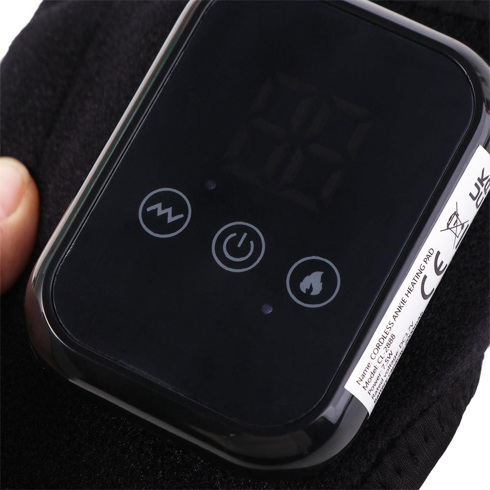 With 3 Vibration Modes Ankle Wrap Foot Massager Cordless Ankle Massager  Achilles Tendonitis