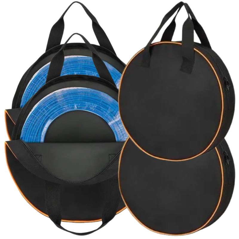 Gardening RV Wires & Cables Harness Storage Bag Portable Heavy-Duty Cable Organizer RV Parts Interior Accessories Black Box RV