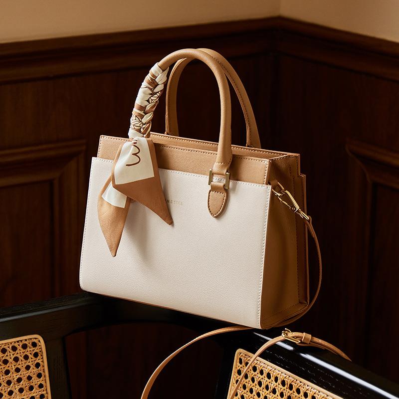 

[Mother s Day Gift] Mrs. Qiao Women s Bag 2025 New Handbag for Mom Genuine Leather Women s Bag Long26.5CM、Wide12CM、