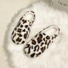 Women's Two-wear Soft Bottom Large Size Thickened Winter Warm Fur One Padded Lining Ankle Boots Non-slip Baotou Cotton Fur Slippers
