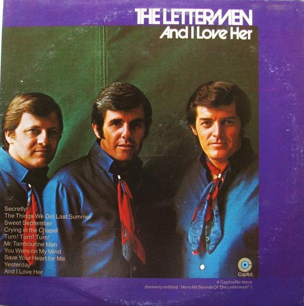 

LP Record LETTERMEN - And I Love Her SF712 Capitol Records 1971 US Pop Used