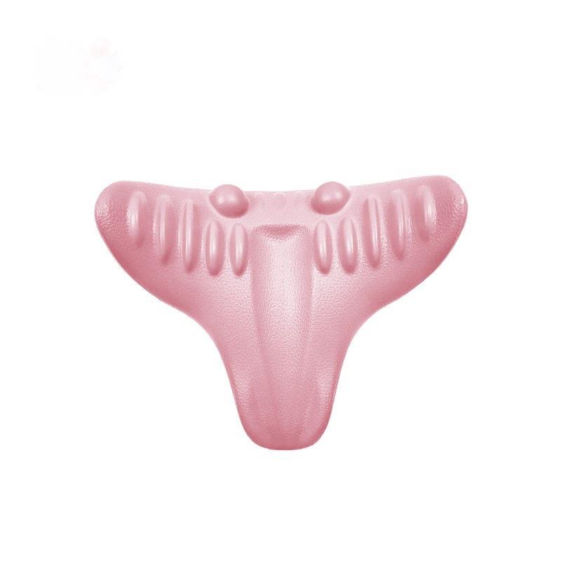 Cervical Spine Pillow with Neck Curvature Corrector & Massager