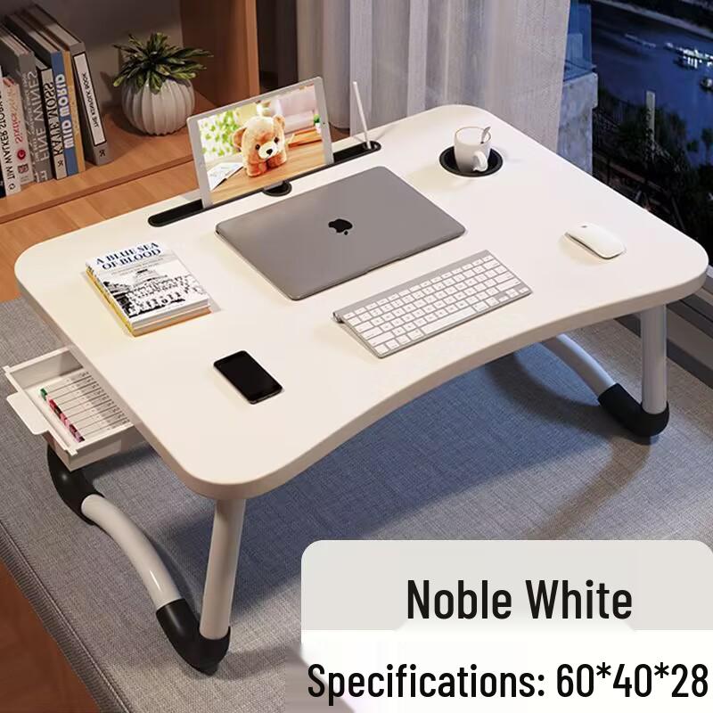 Foldable Bedside Desk for Laptop and Study
