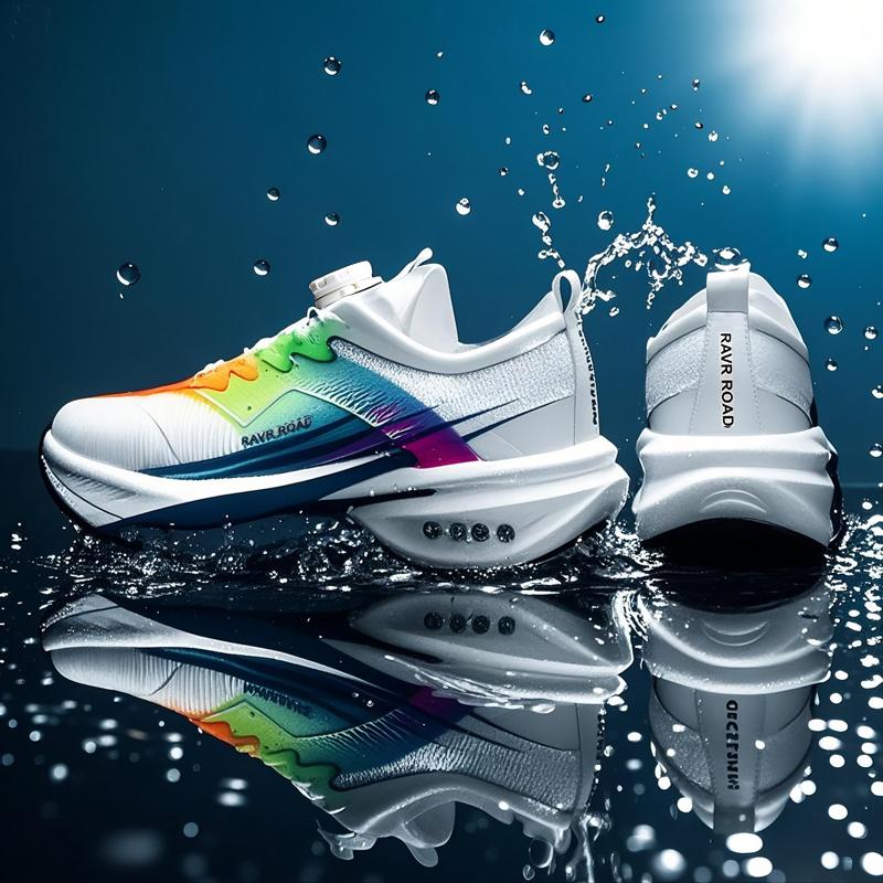 Zapatillas de Running con Amortiguación para Hombre Adecuadas para Corredores Pesados con Cordones Deportivas para Mujer Antideslizantes para Exterior Zapatillas Masculinas Cómodas para Tenis