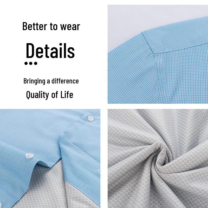 Shanshan Men's Thickened Modal & Wool-Filled Business Casual Shirt