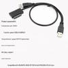 SATA To USB 2.0 Laptop Optical Drive Adapter Cable
