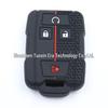 Chevrolet Camaro & Buick Encore Silicone Key Cover - Honeycomb Texture, 4-Button Foldable Design