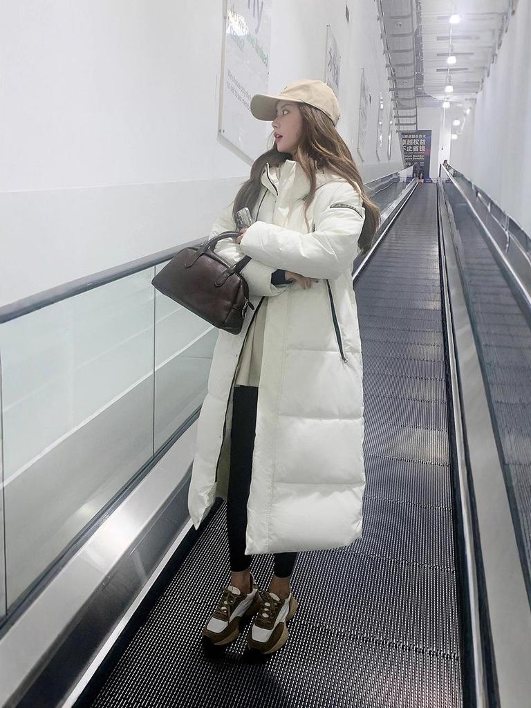 Palton Lung de Iarnă pentru Femei 2025 – Jachetă de Exterior Îngroșată și Călduroasă