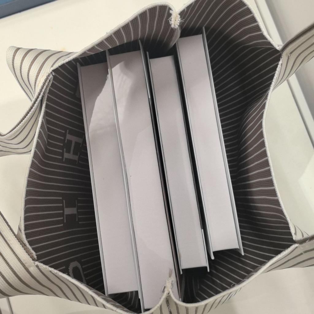 Gestreift, Tragetasche, Tasche mit großem Fassungsvermögen, Damen-, Freizeit-Tasche, Umhängetasche