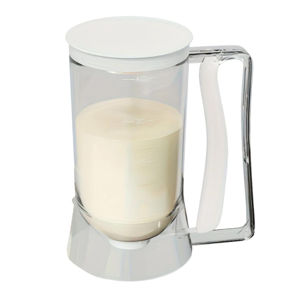 Batter Dispenser, Batter Funnel, Cupcake Hand Dispenser, Measuring Cup, Baking Tool With Graduated Funnel Dispenser