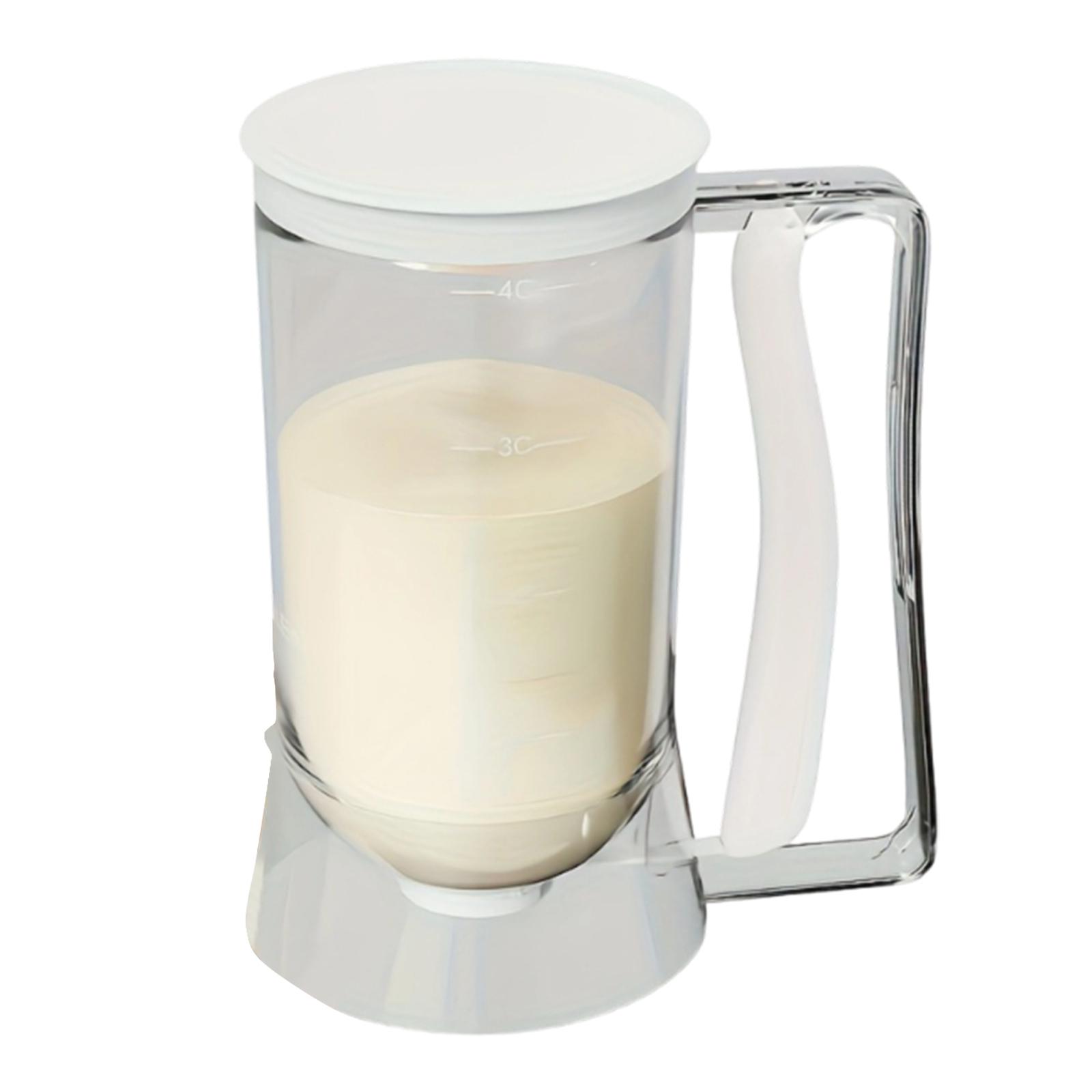 Batter Dispenser, Batter Funnel, Cupcake Hand Dispenser, Measuring Cup, Baking Tool With Graduated Funnel Dispenser One Size белый