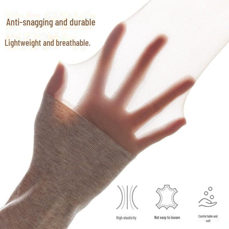 Summer Lightweight Knee-High Anti-Snagging Stockings for Cold Legs
