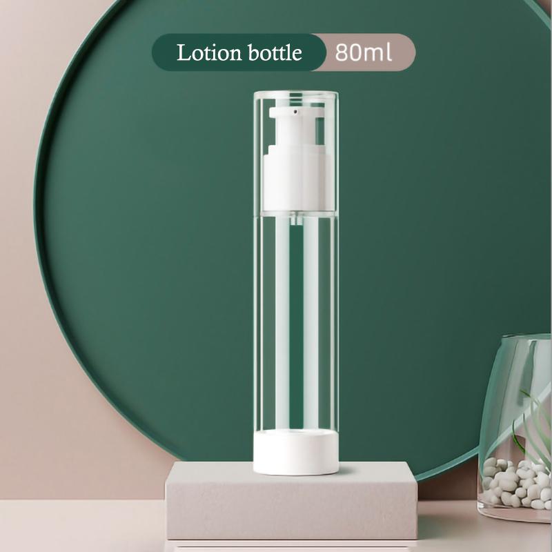 Airless Vacuum Refillable Bottles Portablere Empty Lotion / Spray Bottle 15-100ML Travel Bottle Pump Toiletry Cosmetic Container