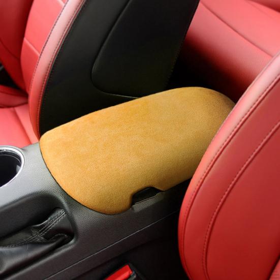 

Подлокотник Хорошая текстура Анти-царапины ABS Анти-пыль Крышка сиденья для Ford Mustang 2015-2020