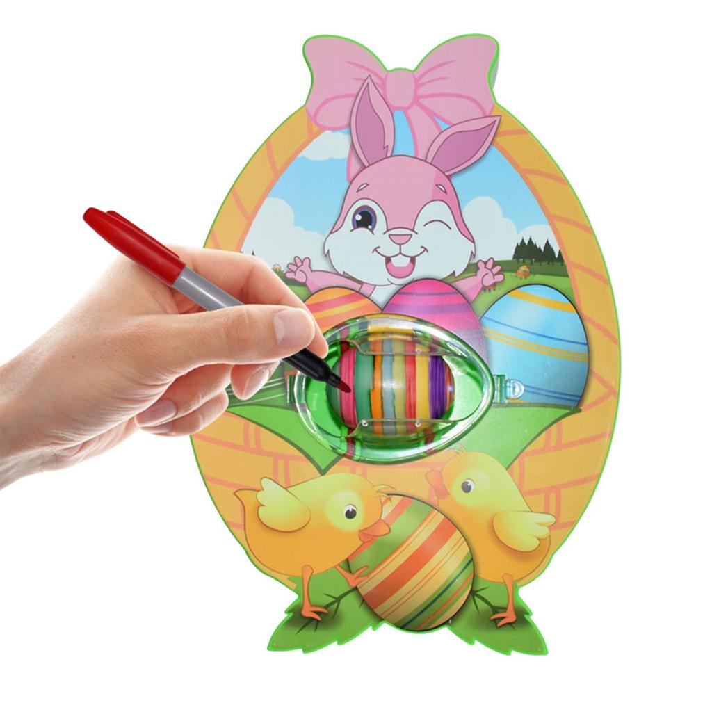 1ml Easter Painting Egg Children's Handmade Electric Gift Dinosaur Egg Decoration Ball Set