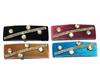 La Belleza Rhinestone Studded Velvet Crystal Fancy Hair Clip Elegant Long Hair Claw Clip Crow Clip Duckbill Alligator Hair Accessories | Multicolor