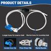 Gas Siphon Pump FUELIO - Hand Siphon Pump For Gasoline Transfer - Manual Siphon Pump For Water- Fuel Siphon Pump For Gasoline- Gas Siphon Hose