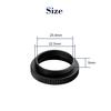 3PCS/Lot Metal 5mm C To CS Mount Adapter 25.4mm Thread C/CS Lens Mount Adaptor Aluminum Converter Ring for Security CCTV Camera