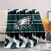 Philadelphia Eagles Print Flannel Blanket, High Quality Comfortable for All Seasons, Home Decor, Warmth and Comfort, Perfect for Christmas Gifts
