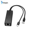 Type-C Port Gigabit POE Splitter, 48V To 5V USB Power Module