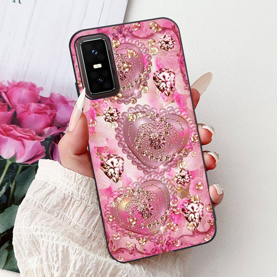 For Infinix GT 30 Pro 5G Case Cool Dragon Carp Love Heart Cartoon Shockproof Silicone Soft Cover For Infinix GT30Pro X6873 Funda