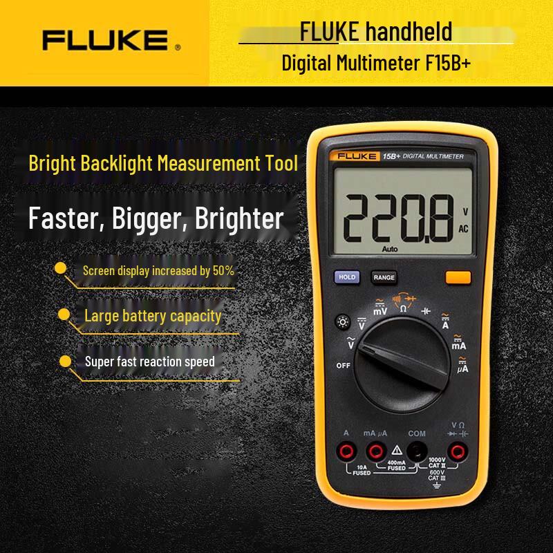 

Youpper Fluke 17B MAX-01 Digital Multimeter CN plug (adapter included)