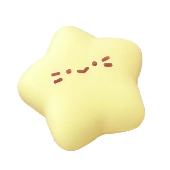 Watermelon Piece Squeeze Toy Stress Relief Cloud Chick Bread Dog Star Cheese Pinch Sensory Toy Soft Stress Ball Calming Fidget Toy