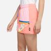 Nike Sportswear Icon Clash Color-Block Zip Pocket Printed Woven Shorts Women Bottoms Rage-Red DJ5376-641