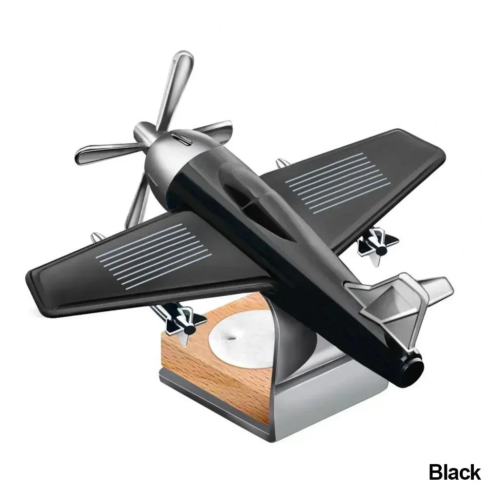 New Car Aromatherapy Solar Airplane Decoration Solar Aircraft Interior Vehicle Supplies Decoration Car Ornaments
