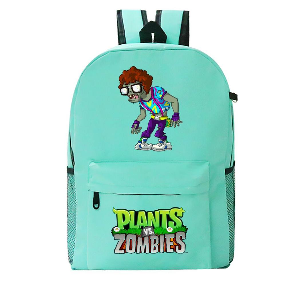 Game Merchandise Plants Vs. Zombies School Bag Casual Simple Backpack