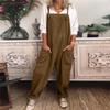 Womens Plus Size Overalls Casual Loose Dungarees Romper Baggy Playsuit Jumpsuit