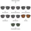 Women's Sunglasses, Men's and Women's Fashion Double-beam Metal Sunglasses, Driving Sunglasses
