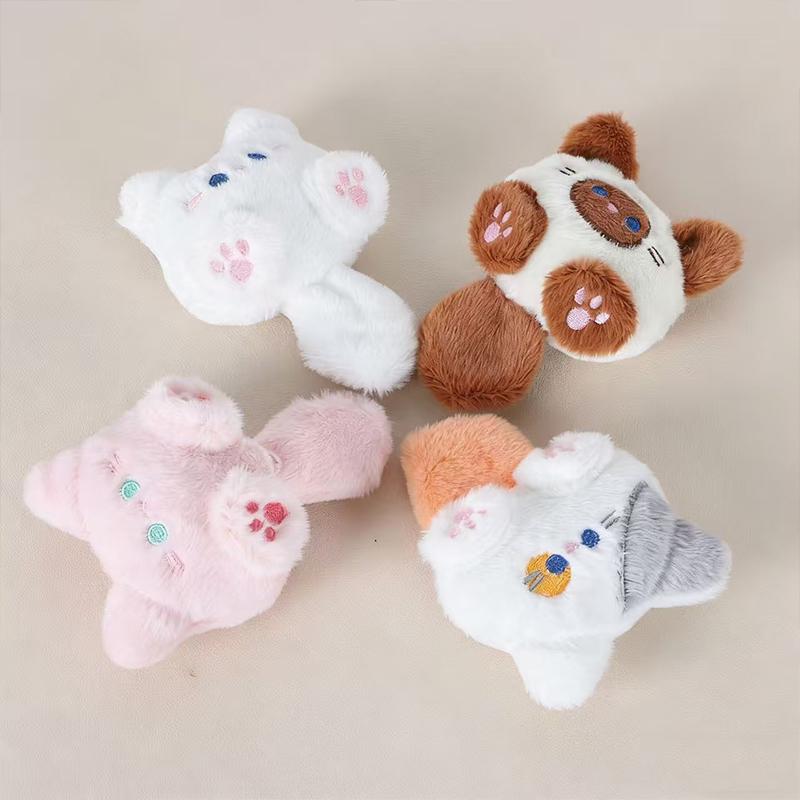 New Cartoon called Squeak Cute Plush Cat Pendant Girl Backpack Pendant Couple Bag Keychain Decorative Gift