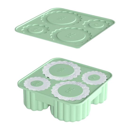 

Силиконовый лоток для льда с крышкой для стакана объемом 20-40 унций, легко откручивается