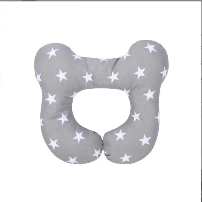 Baby Stroller U-Shaped Neck Pillow - Cartoon Design Newborn Car Seat Sleeping Headrest Cushion Kids Neck Support Protector