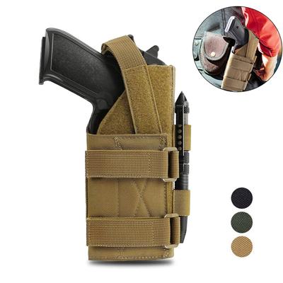 Evrensel Taktik Molle Tabanca Tabanca Kılıfı Ayarlanabilir Tabanca Kılıfı için 9mm Glock 1911 G17 18 19 26 34 Ruger LCP Beretta