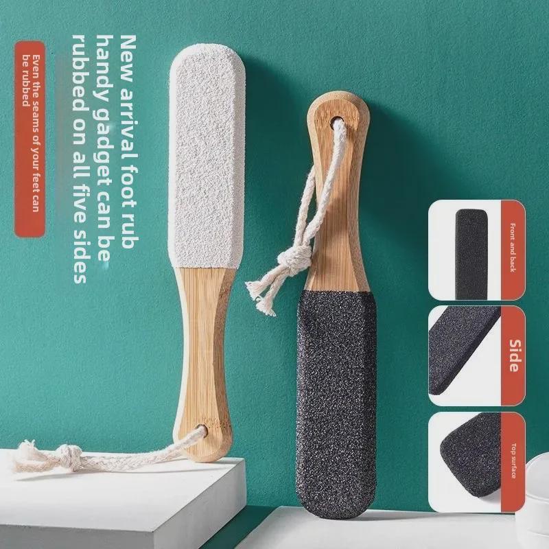 Beech Wood Foot Grinder: Callus Remover and Dead Skin Scrubber for Heels and Foot Care