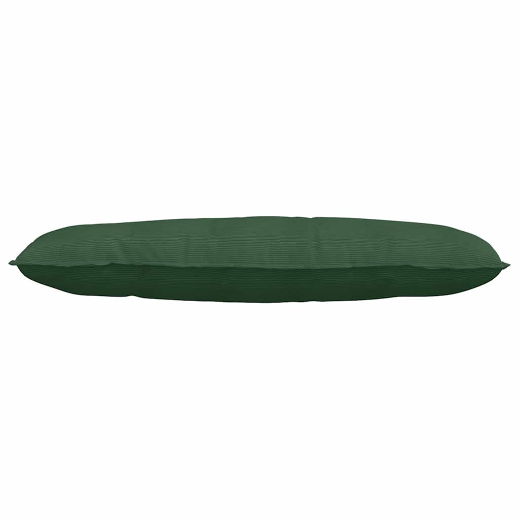 Jungle Green Back Cushion 120 x 50 cm Cord Fabric