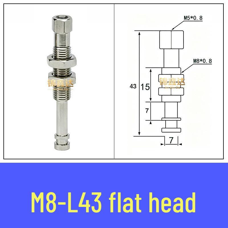 ZPT Vacuum Suction Cup Mini Fitting: Industrial Pneumatic Flat/Pointed Head Anti-Rotation Robotic Arm Holder.