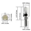 2025 New High Sensitivity Backup Lamp Switch for 1E0517640A 1112601 1383960 97FG15520AB 97FG15520AD 1E0417640 Easy Installation