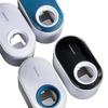 Wall-Mounted Automatic Toothpaste Dispenser & Toothbrush Holder