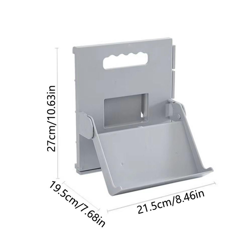 Foldable Vertical Shoe Rack Wall Mounted Easy Assembly Narrow Shoe Shelf Stackable Multipurpose Slippers Storage Stand Bathroom