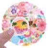 60 Summer Coconut Girl Waterproof Graffiti Stickers for Suitcases, Notebooks, Phones & Scooters