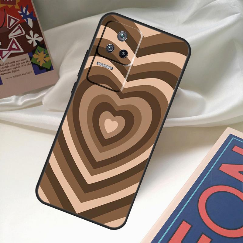 Colorful Heart Circle Love Case For POCO X6 Pro X3 X5 F3 F5 M5s M6 Pro Xiaomi 14 Ultra 11T 12T 13T Pro 12 13 Lite Cover