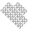 10 Pairs Forging Q235 Steel Horseshoe Kit Training Horse Racing Riding Accessory