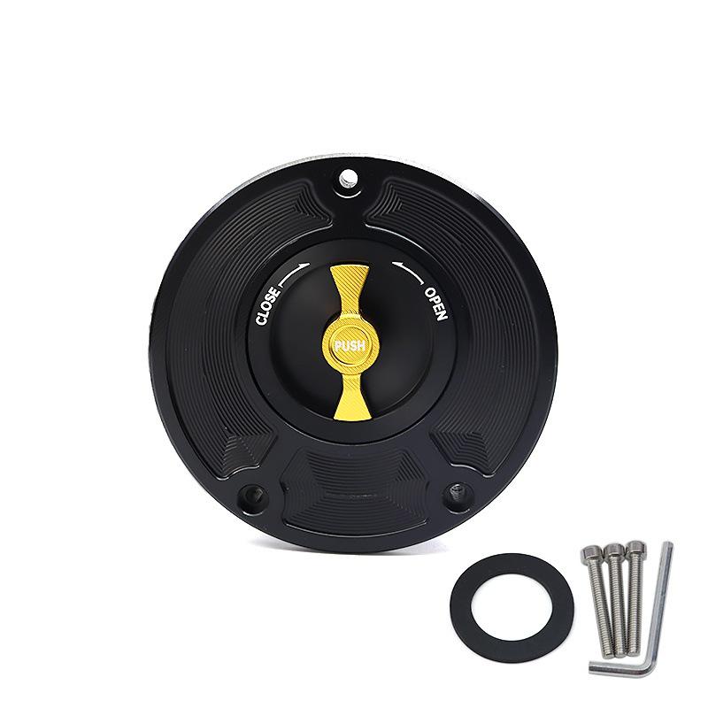 SH-L6010 Quick-Release Fuel Tank Cap: Aluminum Alloy Accessory for Honda Motorcycle Modification