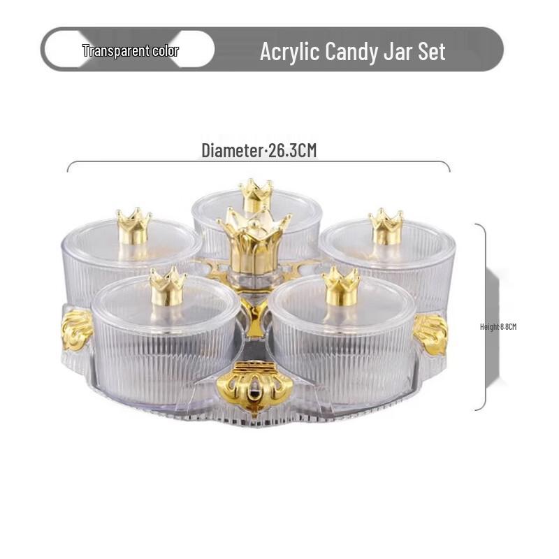 Pabei Rotating Snack & Candy Serving Tray